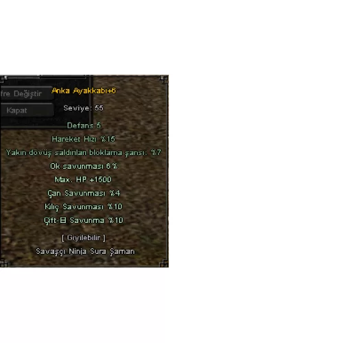  +6 WSLİK ANKA AYAKKABI